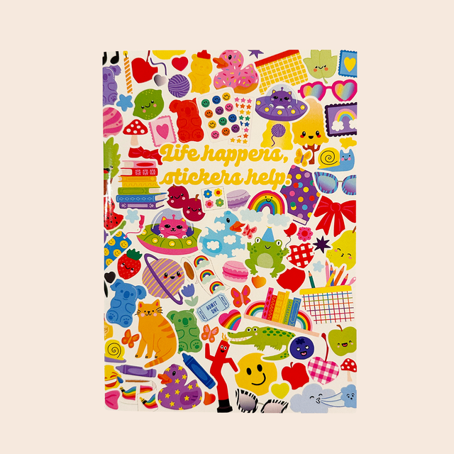 Sticker Collage Sticker Book