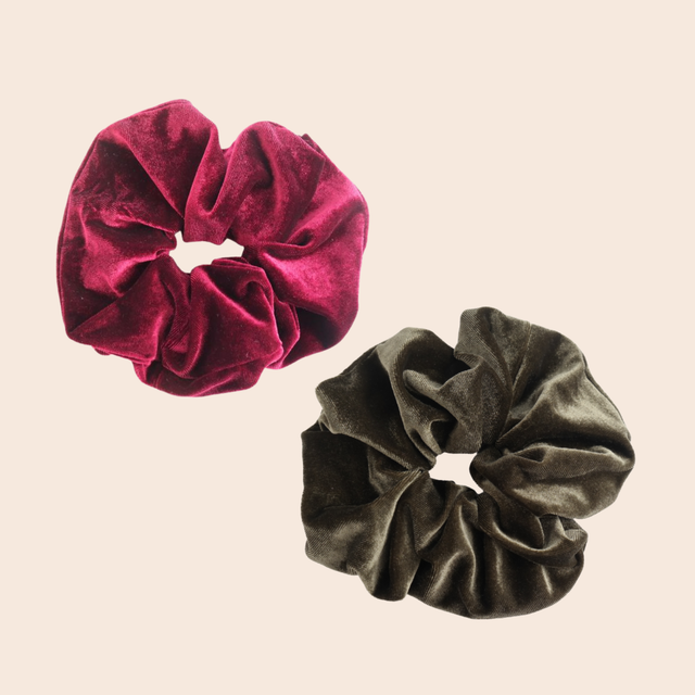 Large Velvet Scrunchie