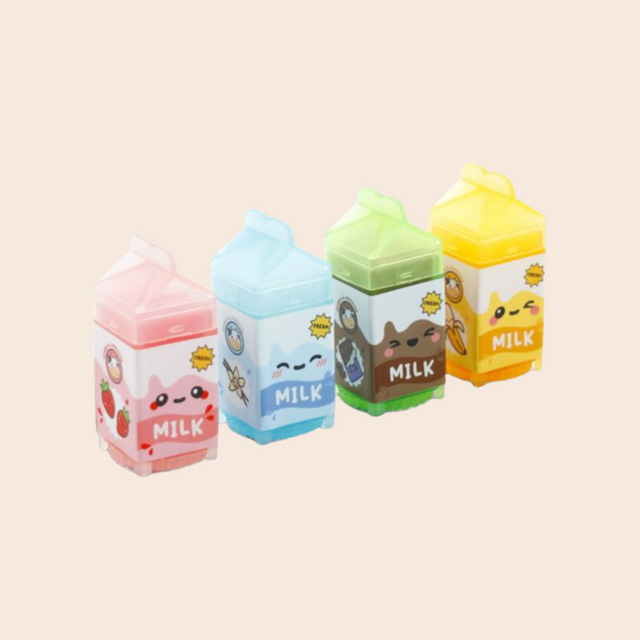 Foodiemals Milk Carton Lip Balm