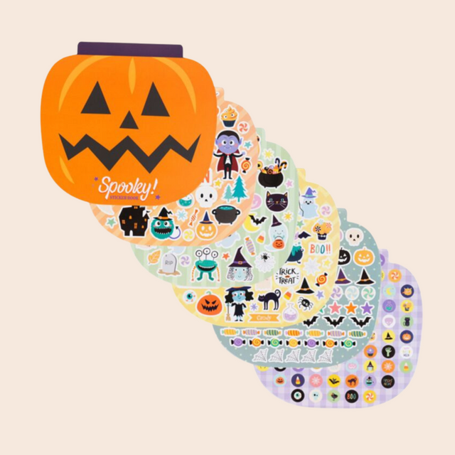 Spooky Pumpkin Sticker Book