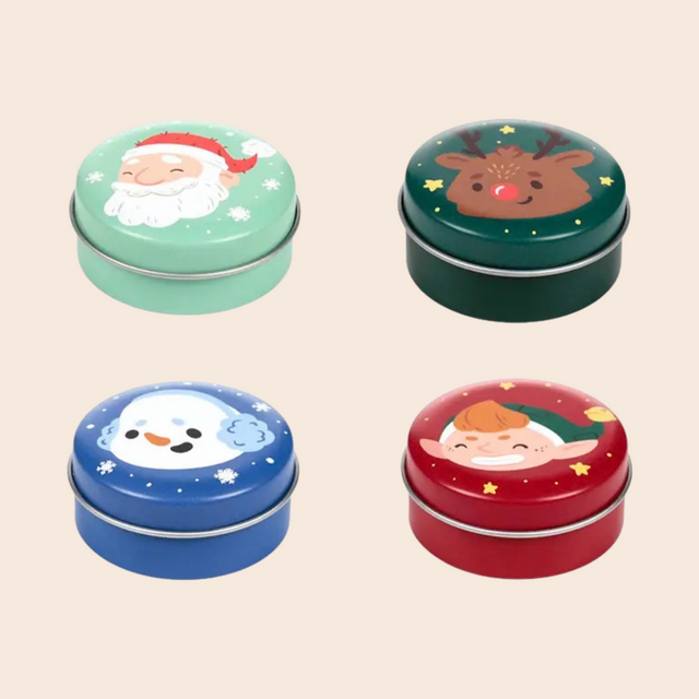 Christmas Lip Balm In Tin