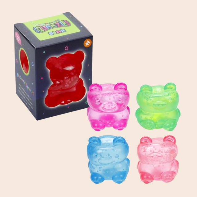 Squeezy Glow in the Dark Bear