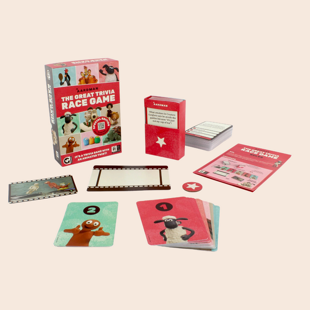 Aardman Trivia Race Game