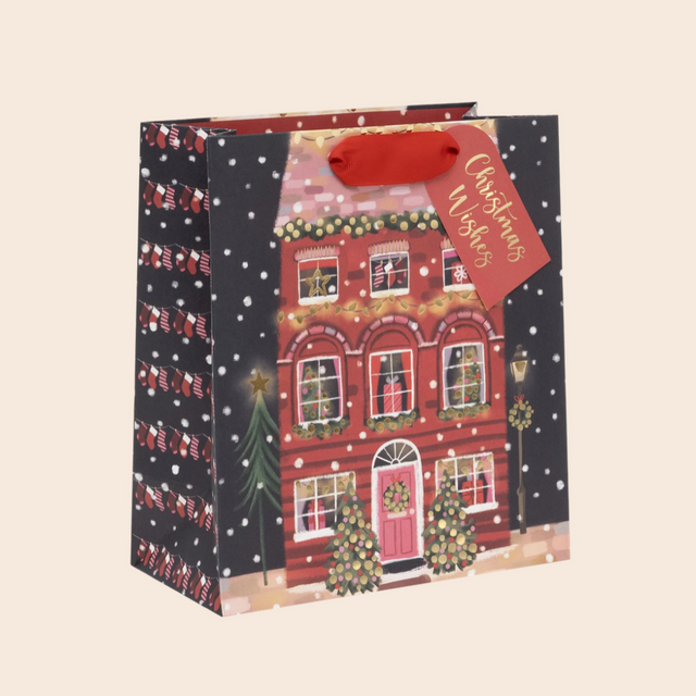 Medium Merry Manor Gift Bag