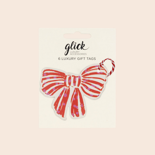 Winter Weave Bow Gift Tags Pack