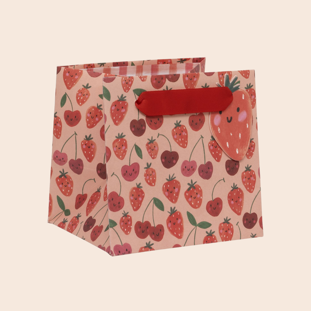Small Cherry Strawbs Gift Bag