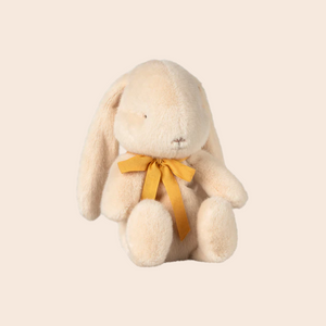 Small Plush Bunny: Cream