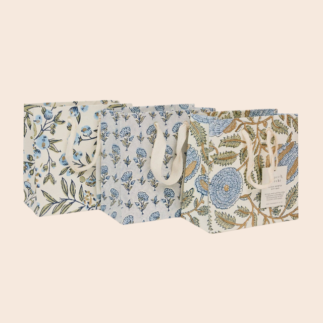 Small Blue Stone Refresh Gift Bags