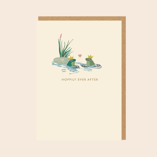 Hoppily Ever After Greeting Card