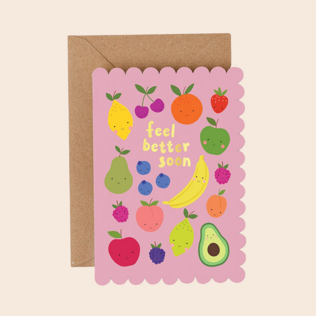 Fruit Fix Feel Better Card