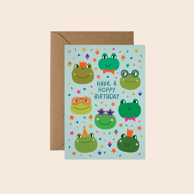 Party Frogs Card