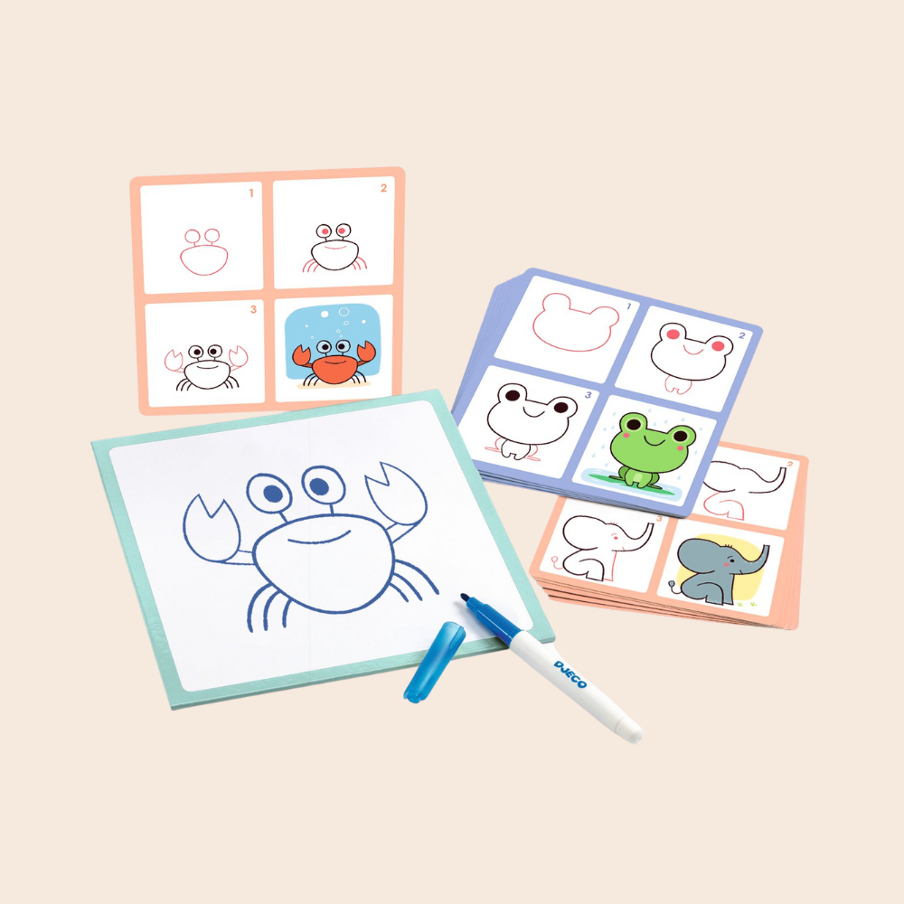 Baby Animals Step By Step Drawing Kit