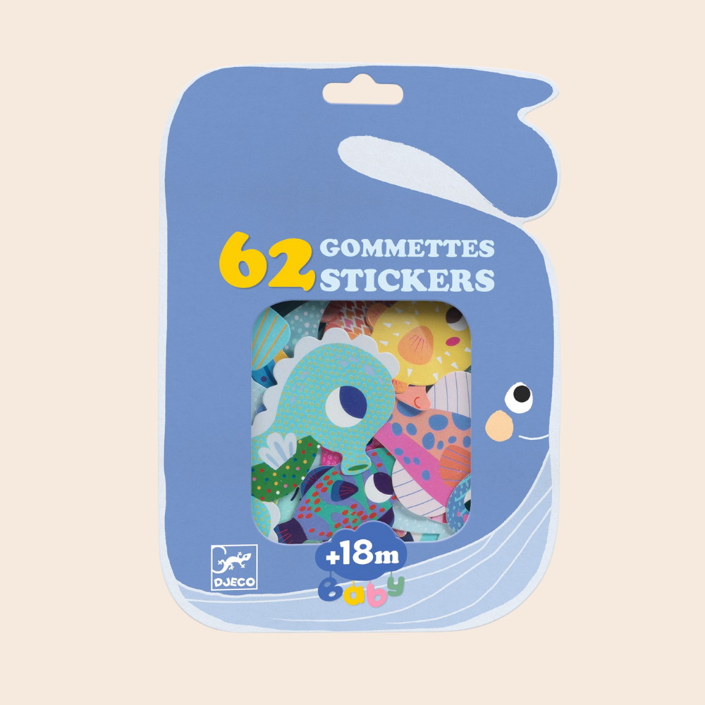 Sea Animal First Stickers