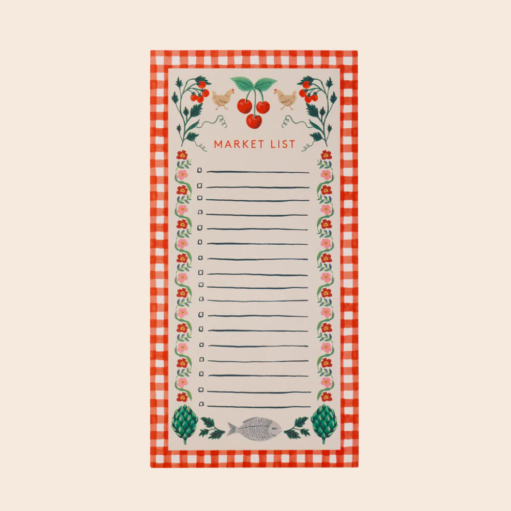 Cherry Farm Market List Pad