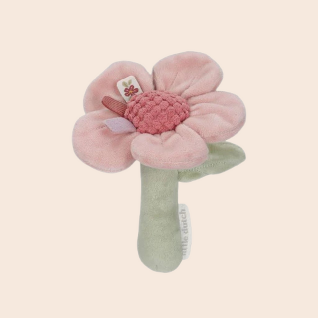 Fairy Garden Flower Rattle