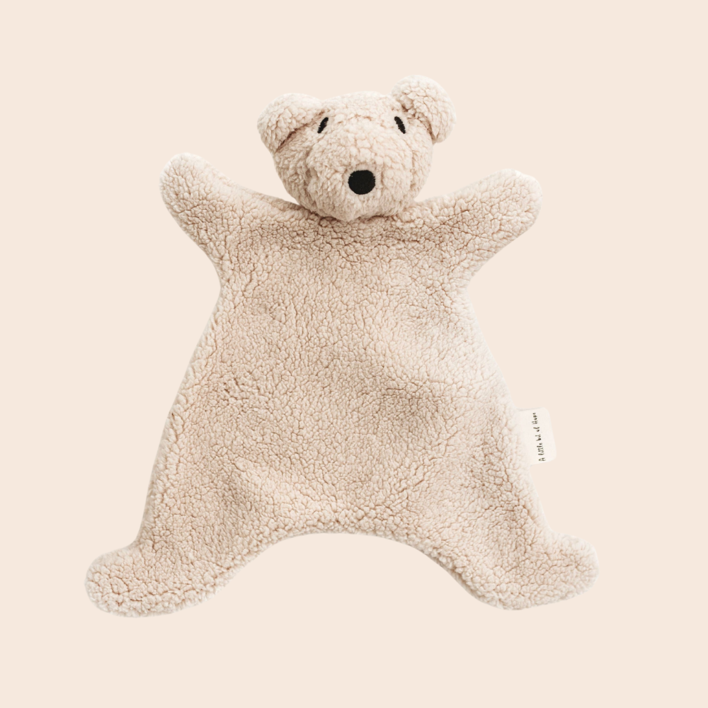 Cream Bear Comforter