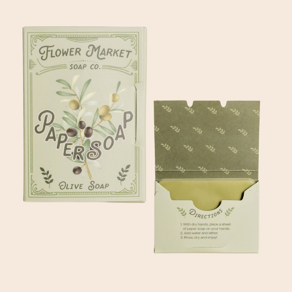 Olive Oil Paper Soap