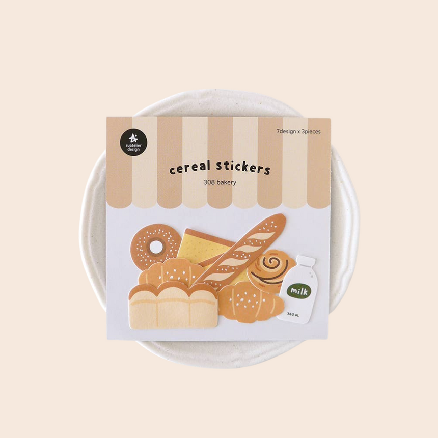 Suatelier Cereal Stickers