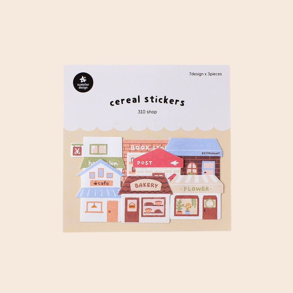 Cereal Stickers: Shops
