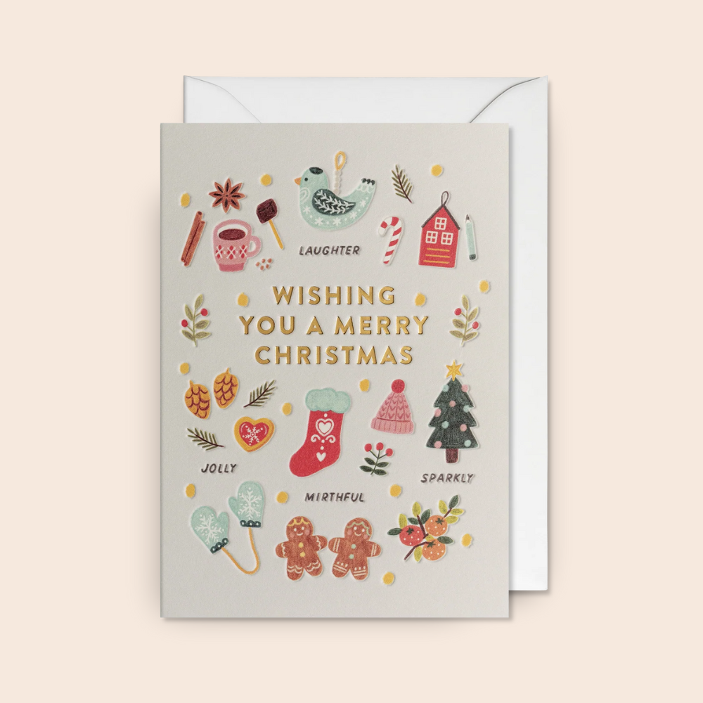 Wishing You a Merry Christmas Card