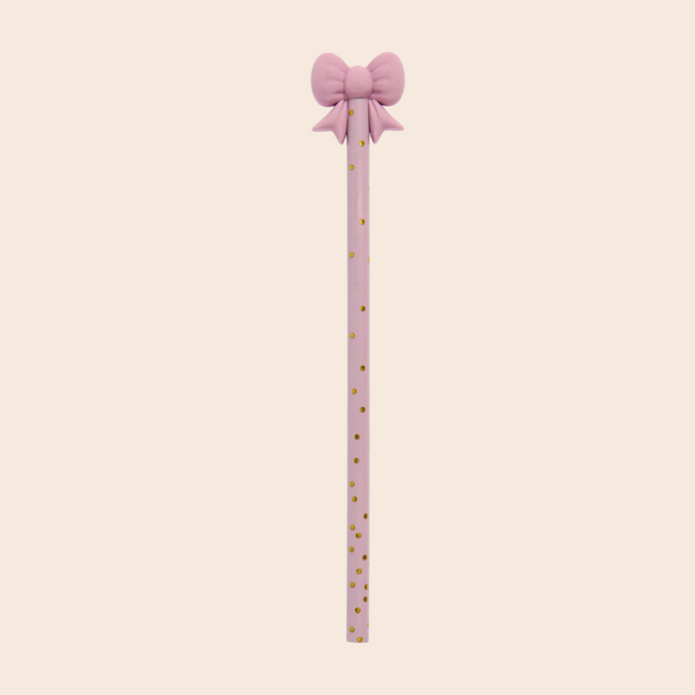 Assorted Spotted Bow Pencil