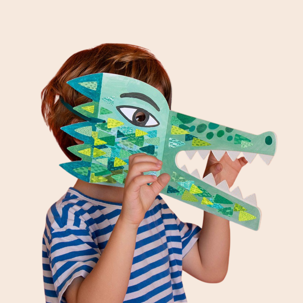Be Wild! Crocodile Mask & Stickers