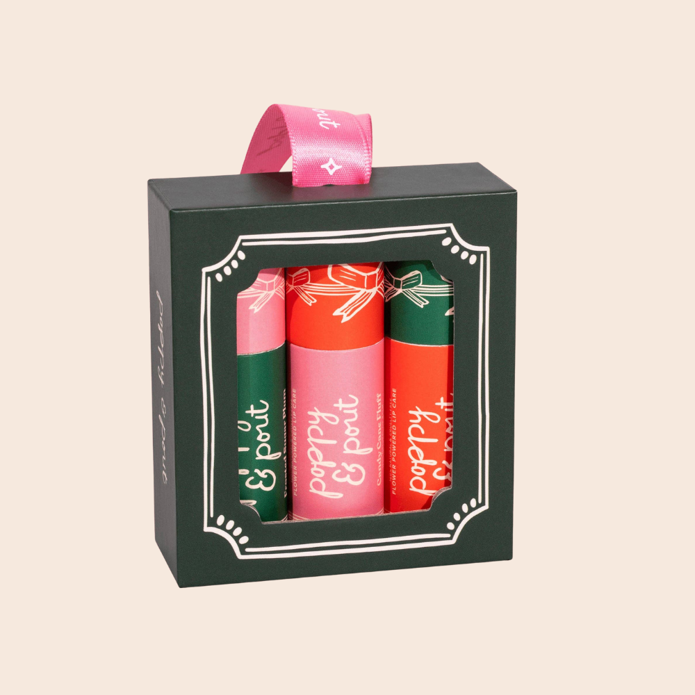 Limited Edition, Lip Balm Trio, Holiday, Ornament