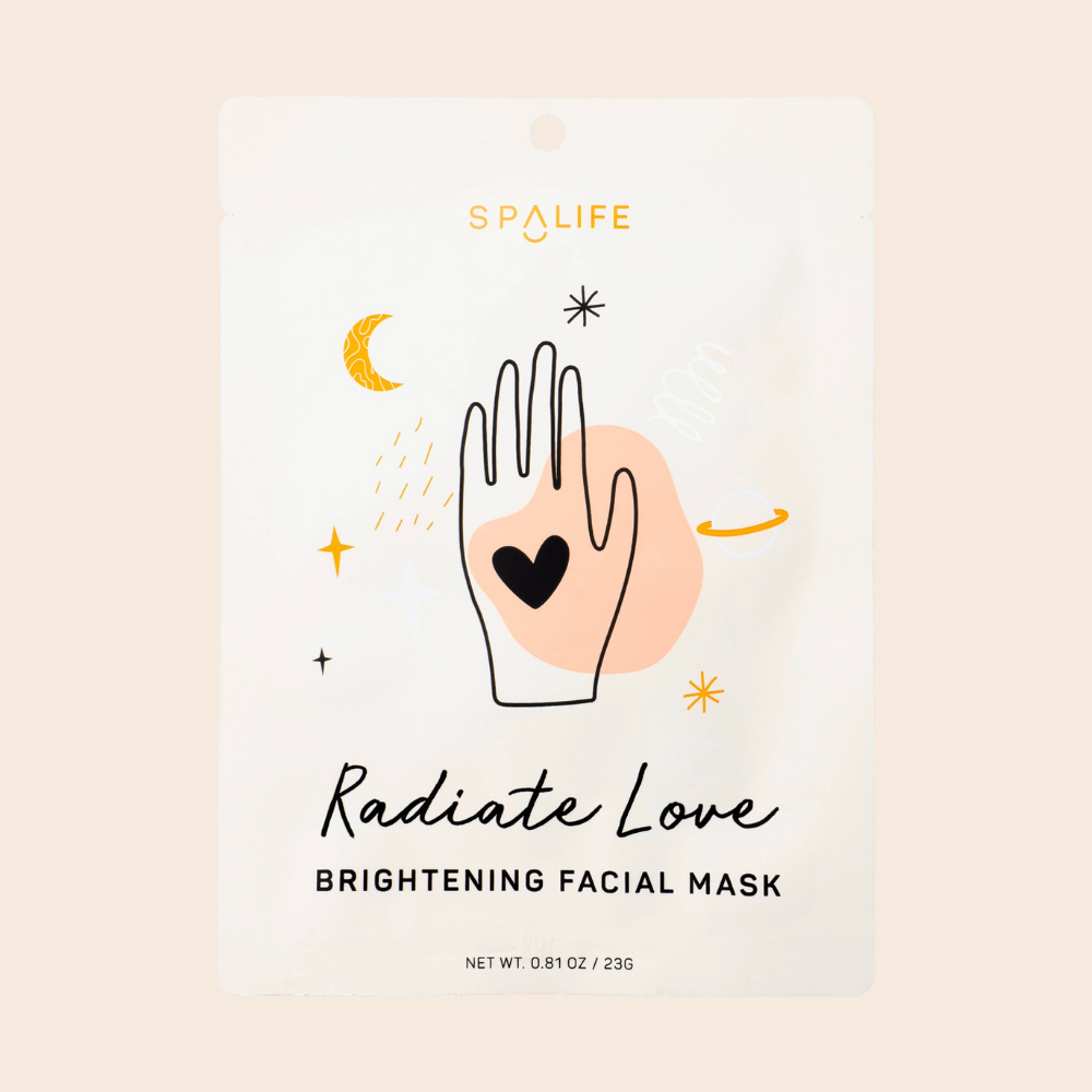 Radiate Love Brightening Korean Face Mask