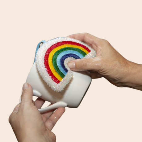 Rainbow Scrub Sponges