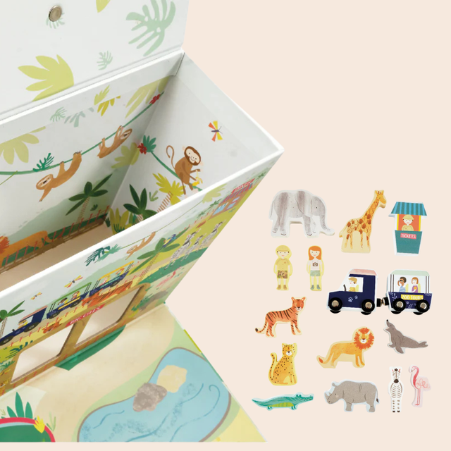 Jungle Zoo Play Box