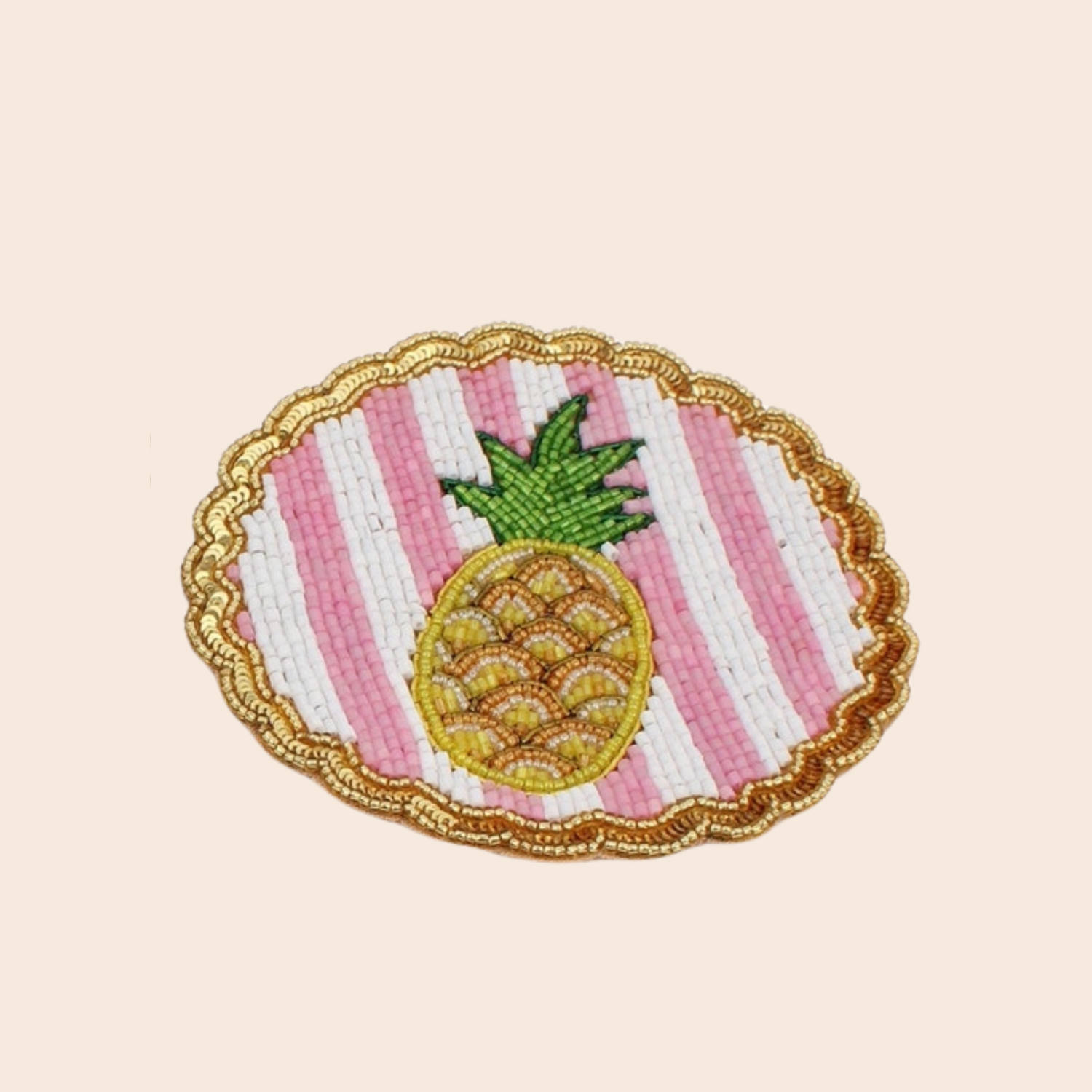 Fruit Beaded Coaster