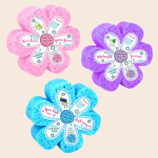 Shaped Body Buffer Sponges
