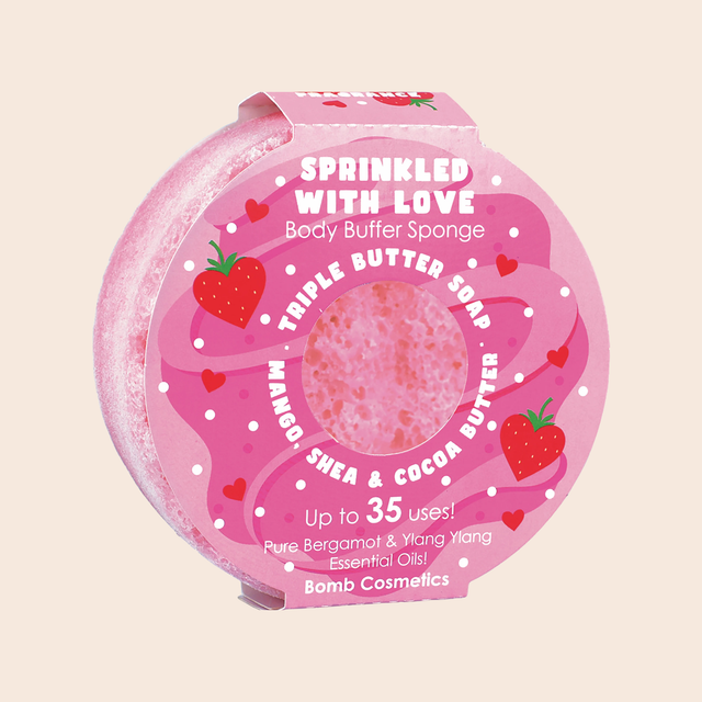 Triple Butter Soap Body Buffer Sponges