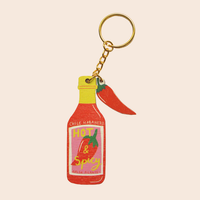 Laser Cut Wood Keyrings