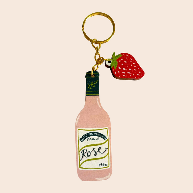 Laser Cut Wood Keyrings