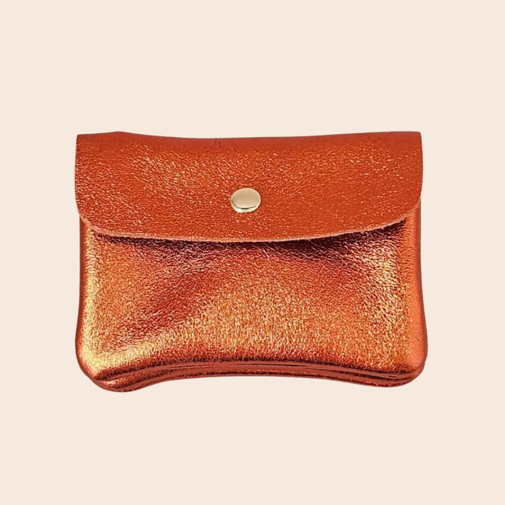 Metallic Leather Purses