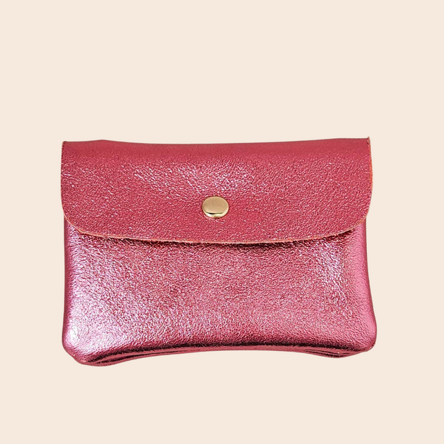 Metallic Leather Purses