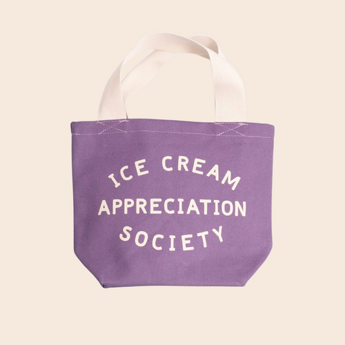 Little Lavender Ice Cream Appreciation Society Bag