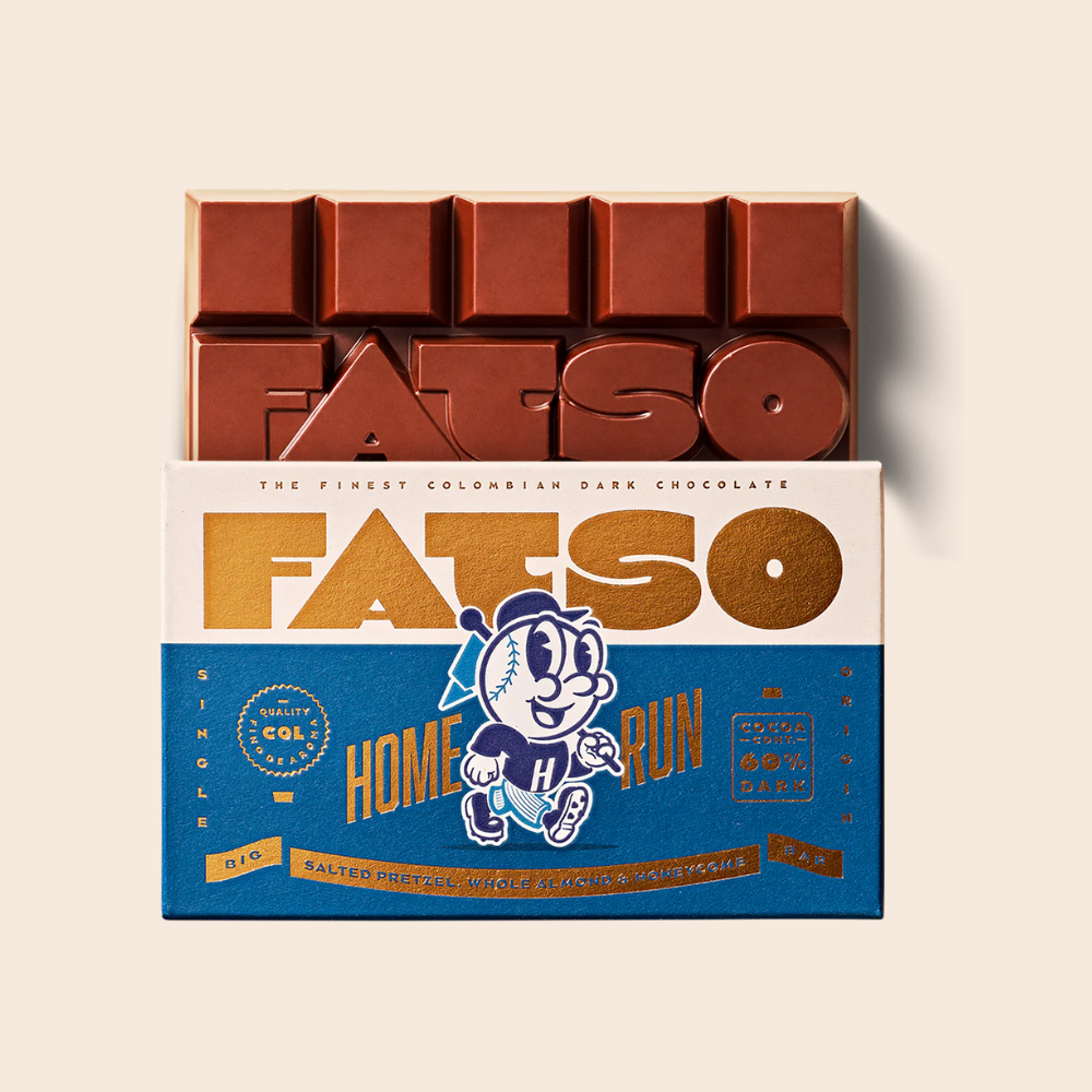 Home Run: Salted Pretzel, Almond & Honeycomb Dark Chocolate