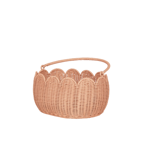 Seashell Pink Petal Basket