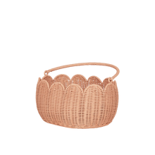 Load image into Gallery viewer, Seashell Pink Petal Basket