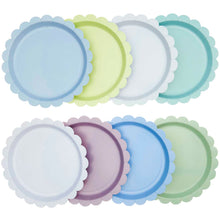 Load image into Gallery viewer, Shades Of Blue Scallop Plates