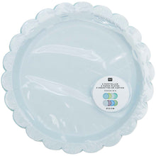 Load image into Gallery viewer, Shades Of Blue Scallop Plates