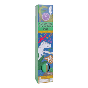 Dinosaur Colour & Games Activity Mat