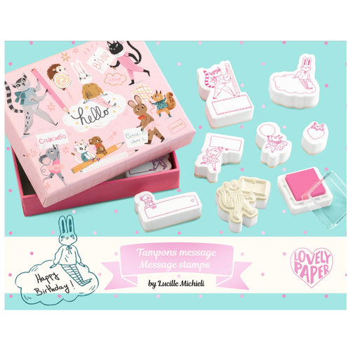 Lucille Message Stamps Set