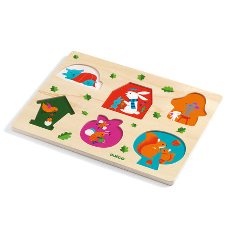 Cuckoo House Wooden Puzzle