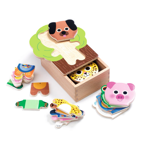 Animal Mix And Match Puzzle