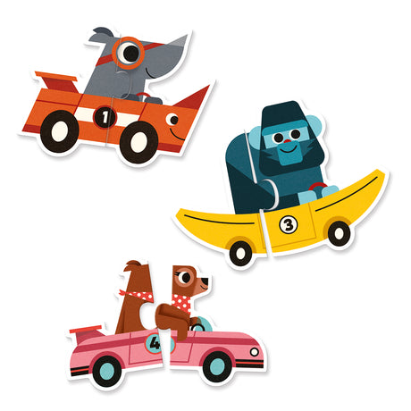 Racing Cars Duo Puzzles