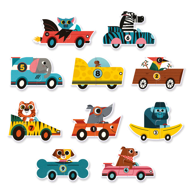 Racing Cars Duo Puzzles