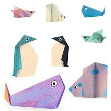 Load image into Gallery viewer, Polar Animals Origami